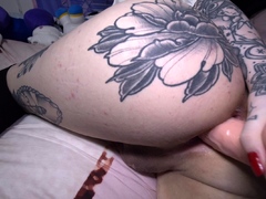 Girls Out West Amateur double toy masturbation