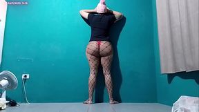 FEMBOY WITH A BIG ASS GETTING HARD AND HARD