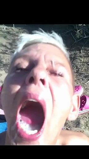 Orabitch Cumshot Compilation From Vacation in Maspalomas