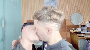 Delicious and intense kisses between two wild lovers - by Marlon Noby and Tony Jones - CLIP 2