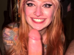 POV Handjob Blowjob cumshot compilation