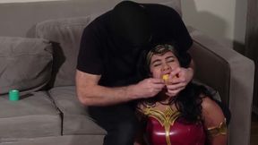 Sahrye Wonder Woman Bound By Her Fan