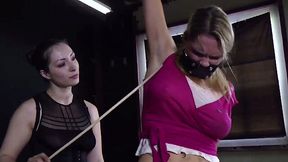 Tatted bitch Rain DeGrey gets tied up and tortured in BDSM video