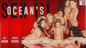 Alexis Crystal, Arian Joy And Lilu Moon In Ocean’s Sex Iii - Top Secret Orgy