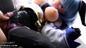 Cute anime fuck doll gets it hard and fast