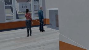 Two couple suddenly gone romantic