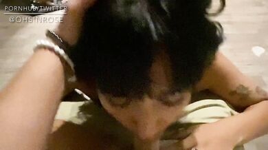 Emo Girl Sucks Dick CRAZY