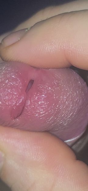Teen masturbating perfect hard cock
