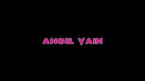 angel vain blowjob and facial cumshot in pantyhose