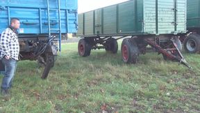 Mature rides on stranger's cock and suck it up