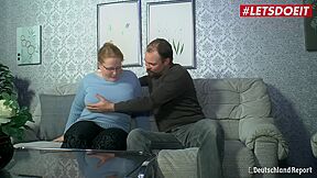 Chubby German Amateur Fucked Hard By Her Stepuncle