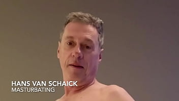 Hans van Schaick Masturbating