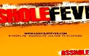 Dirty slut gets hardcore anal fucking and facial