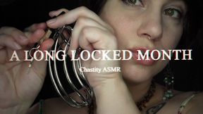 A Long Locked Month - Chastity ASMR (HD)