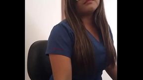 working at the doctor'_s office on good friday i get sexy for my boss looking for casual sex
