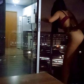 365 Days of Anal -  Day 51 sex on the balcony - accounter adventures