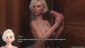 Stepsis Is A Gloryhole Slut- Sexbot Animated Porn Gameplay