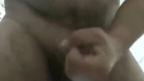 Video of Amateur bear big cock cumming compilation masturbation