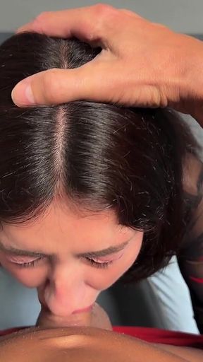 I Love to Walking Covered in Cum! Please Cum on My Face! - Public Cumwalk on Street