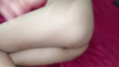 Naughty sister-in-law gets stuffed and creampied on massage table