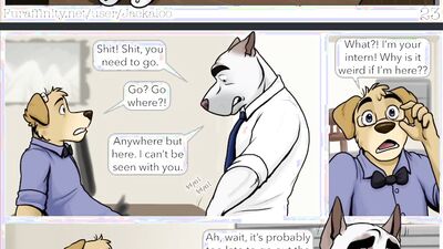 Furry Comic Dub: The Internship, Part 1.1 (Furry Animation, Furries, Furry Sex, Furry, Public Anal)