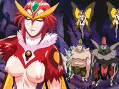 Hentai monsters party sex