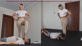 Mistress Lana - Gym Footdom - Part1 Mix2