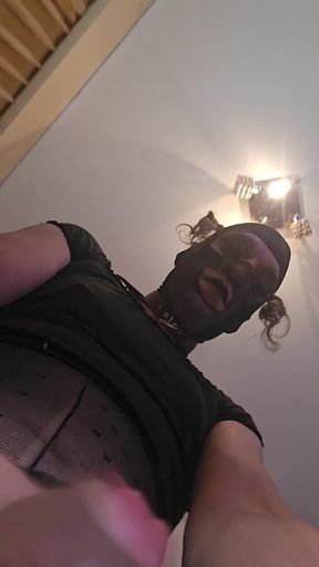 Sissy slave cum on you....