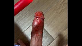 CASTIGO CON CERA DE VELA