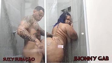 Metendo pica na rabuda no banheiro Suzy Furacao
