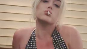Smoking After the Pool Party