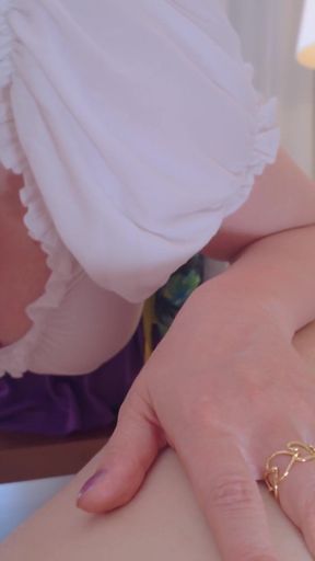 Powerful moment from &quot;Creamy Dreams Ep. 1 &amp; 2: Cum On Tits &amp; Surprise Creampie Included - LilyKoti&quot;