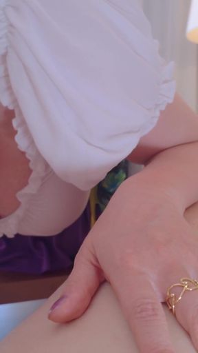Powerful moment from &quot;Creamy Dreams Ep. 1 &amp; 2: Cum On Tits &amp; Surprise Creampie Included - LilyKoti&quot;