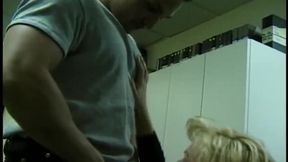 Horny Blonde MILF Takes Thick Cock Deep in Her Ass