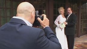 Wedding Bride Photo Shooting Ends in a Wild Fucking