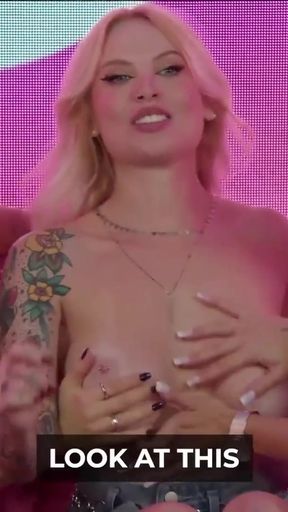 Memorable moment from &quot;GIOVANNA GENESINE, LOSES IT AND GETS NAKED ON A TV SHOW!&quot;