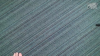 Redheaded Teen with 36DDD Tits Fucks A Fat Dick