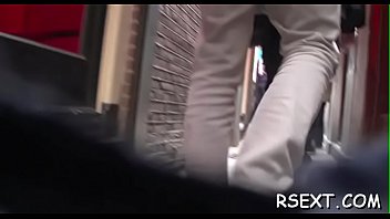 chick gets drilled hardcore style in amsterdam