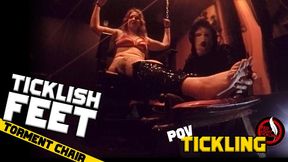 Chiara | Ticklish Girl Tied and Tickled | Foot & Upper Body Merciless Tickling