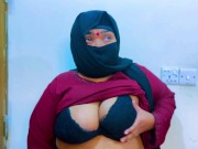 Hot Maid Enjoy Sex After Work in Office - muslim sexy maid girl in saudi arabia
