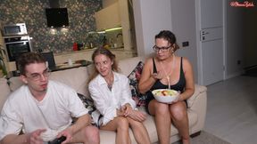 Stealthy Stepfriend Bangs My Ass&#x1F351;, Mum Snoozing Nearby, Shut Your Mouth