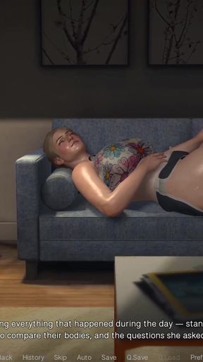 Friendly Housewife by White Foam - Hot Stepmom Has Fun with Her Huge Dildo 6