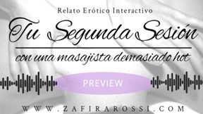Hot Massage Leads to Backside Pound & Handjob in Spanish POV Audible Scene