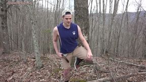 Daddy Bear Will Angell breeds Scott Ryder out in the woods