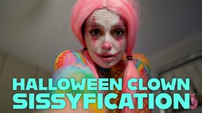 Halloween Clown Sissyfication