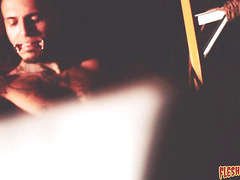 FleshPotFilms: Master Rich King Humps Leo Rexs Mouth And Tight Ass