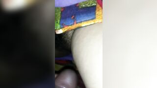 Blowing husband's friend penis and getting plowed