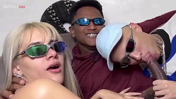 Skinny blonde amateur gets BBC deepthroat