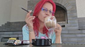 MORNING COFFEE, CIGARETTES & DEEP PHLEGM COUGHING – Thick Spit Session