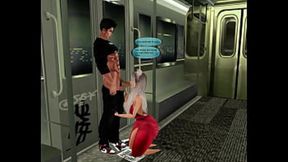Nice to meet you - public train ride